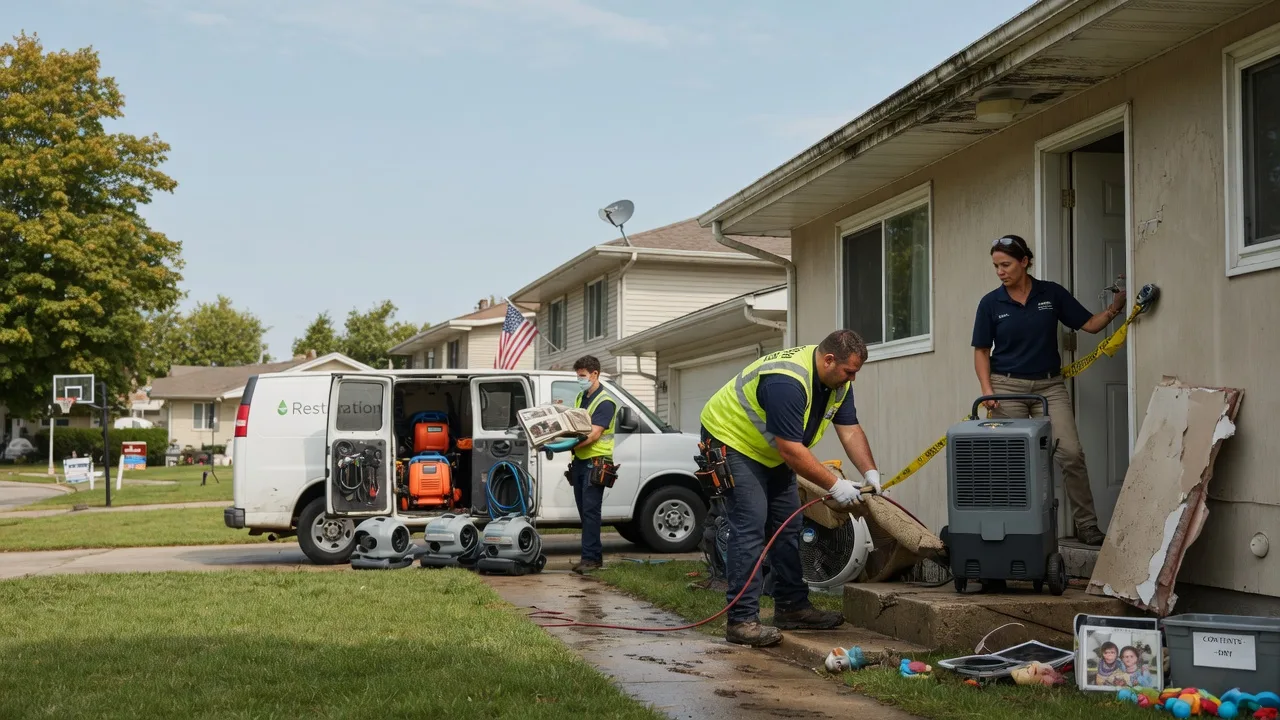 Water Damage Restoration in Charles City, IA near me